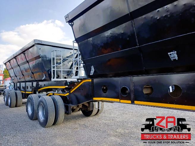 2018 AFRIT 45 CUBE SIDE TIPPER TRAILER #52938